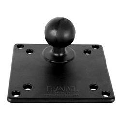 (RAM-246) VESA Base Plate with 75mm and 100mm Holes with 1.5 
